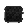 Θήκη Σιλικόνης Sonique Carbon Series για AirPods 3 Μαύρο
