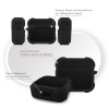 Θήκη Σιλικόνης Sonique Carbon Series για AirPods 3 Μαύρο