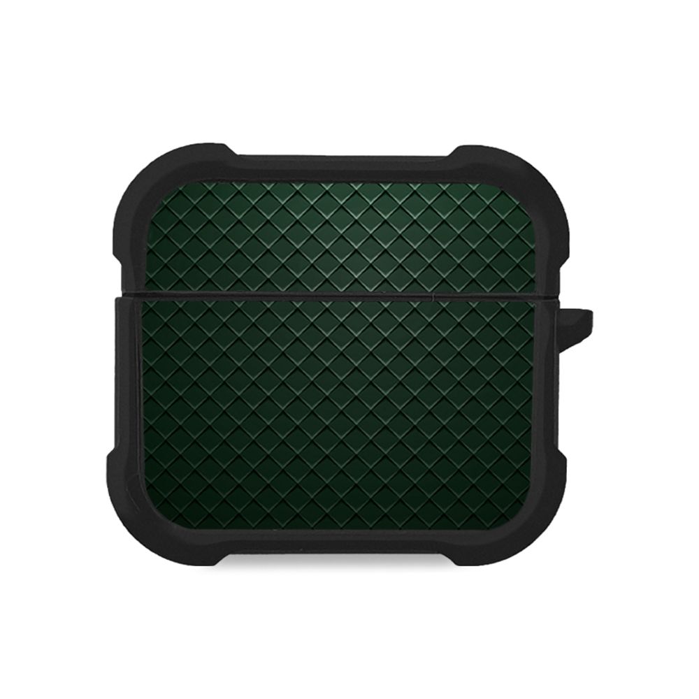 Θήκη Σιλικόνης Sonique Carbon Series για AirPods 3 Πράσινο
