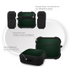 Θήκη Σιλικόνης Sonique Carbon Series για AirPods 3 Πράσινο