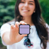 Θήκη Σιλικόνης Sonique ColorBloc Series για AirPods 3 Βιολετί