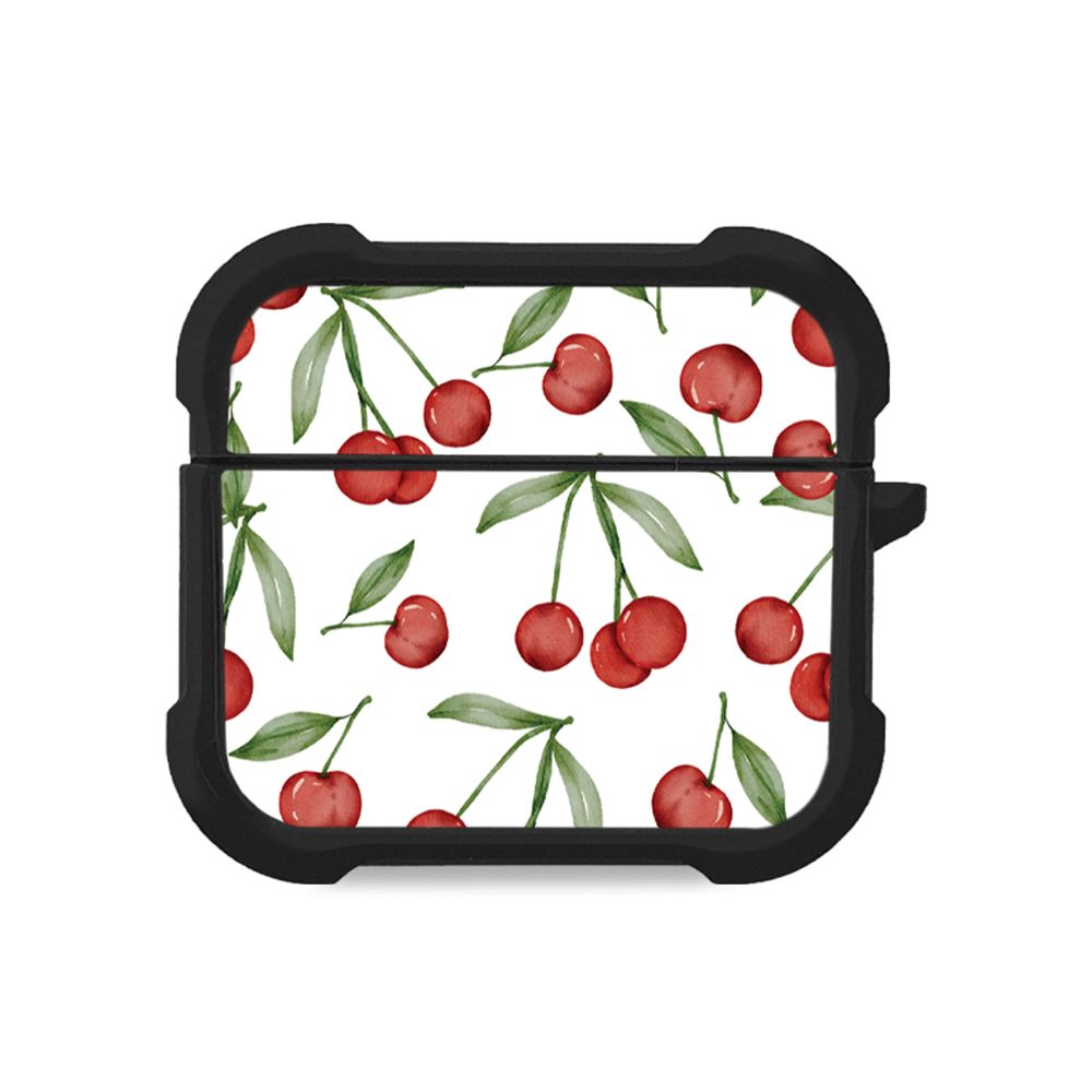 Θήκη Σιλικόνης Sonique Fruit Series για AirPods 3 Κεράσι 01