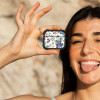 Θήκη Σιλικόνης Sonique Fruit Series για AirPods 3 Μύρτιλο