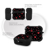 Θήκη Σιλικόνης Sonique Heart Series για AirPods 3 Μαύρο