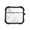 Θήκη Σιλικόνης Sonique Marble Series για AirPods 3 Λευκό