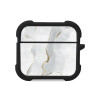 Θήκη Σιλικόνης Sonique Marble Series για AirPods 3 Λευκό 01