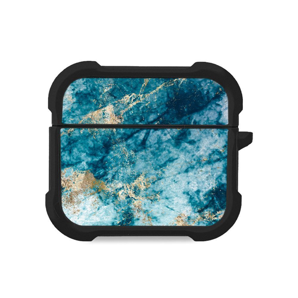 Θήκη Σιλικόνης Sonique Marble Series για AirPods 3 Μπλε