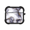 Θήκη Σιλικόνης Sonique Marble Series για AirPods 3 Μωβ Γκρι