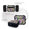 Θήκη Σιλικόνης Sonique 3D Flower Series για AirPods Pro / Pro 2 Βιολετί