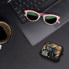 Θήκη Σιλικόνης Sonique 3D Flower Series για AirPods Pro / Pro 2 Γκρι