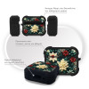 Θήκη Σιλικόνης Sonique 3D Flower Series για AirPods Pro / Pro 2 Πράσινο