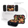 Θήκη Σιλικόνης Sonique 3D Flower Series για AirPods Pro / Pro 2 Σομόν