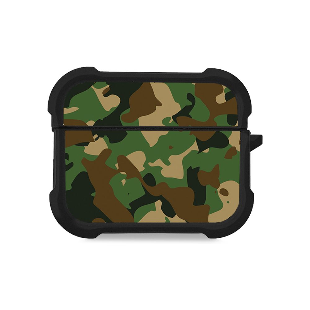 Θήκη Σιλικόνης Sonique Camouflage Army Series για AirPods Pro / Pro 2 Πράσινο