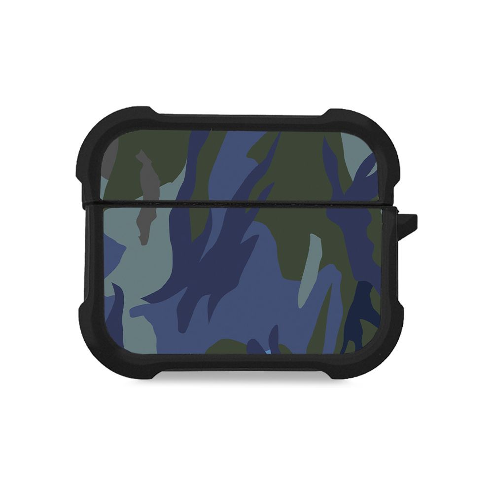 Θήκη Σιλικόνης Sonique Camouflage Army Series για AirPods Pro / Pro 2 Μπλε 01