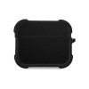 Θήκη Σιλικόνης Sonique Carbon Series για AirPods Pro / Pro 2 Μαύρο