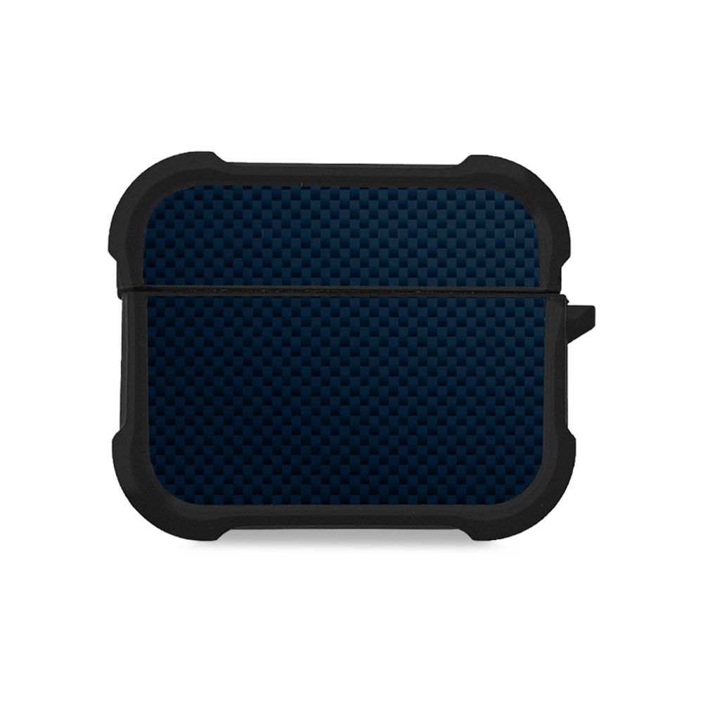 Θήκη Σιλικόνης Sonique Carbon Series για AirPods Pro / Pro 2 Μπλε