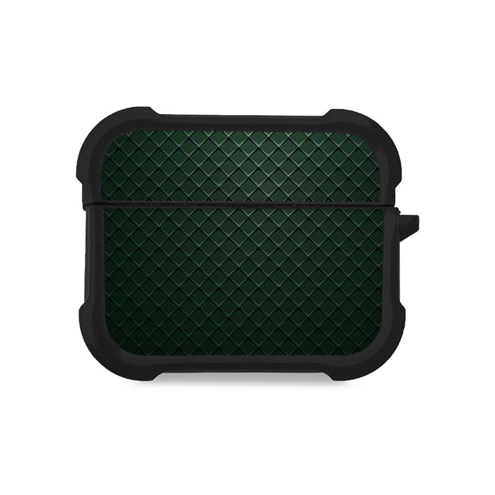 Θήκη Σιλικόνης Sonique Carbon Series για AirPods Pro / Pro 2 Πράσινο