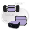 Θήκη Σιλικόνης Sonique ColorBloc Series για AirPods Pro / Pro 2 Βιολετί
