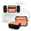 Θήκη Σιλικόνης Sonique ColorBloc Series για AirPods Pro / Pro 2 Κοραλί