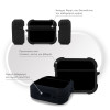 Θήκη Σιλικόνης Sonique ColorBloc Series για AirPods Pro / Pro 2 Μαύρο