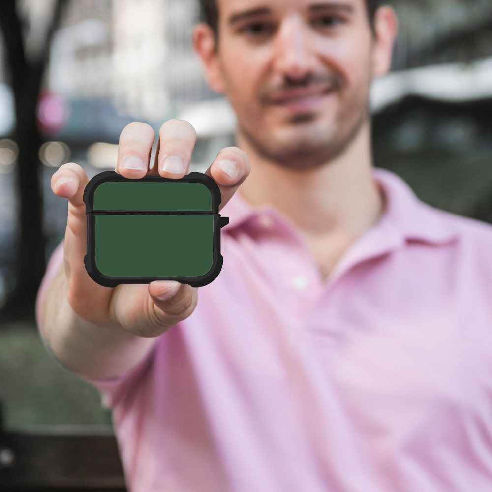 Θήκη Σιλικόνης Sonique ColorBloc Series για AirPods Pro / Pro 2 Πράσινο