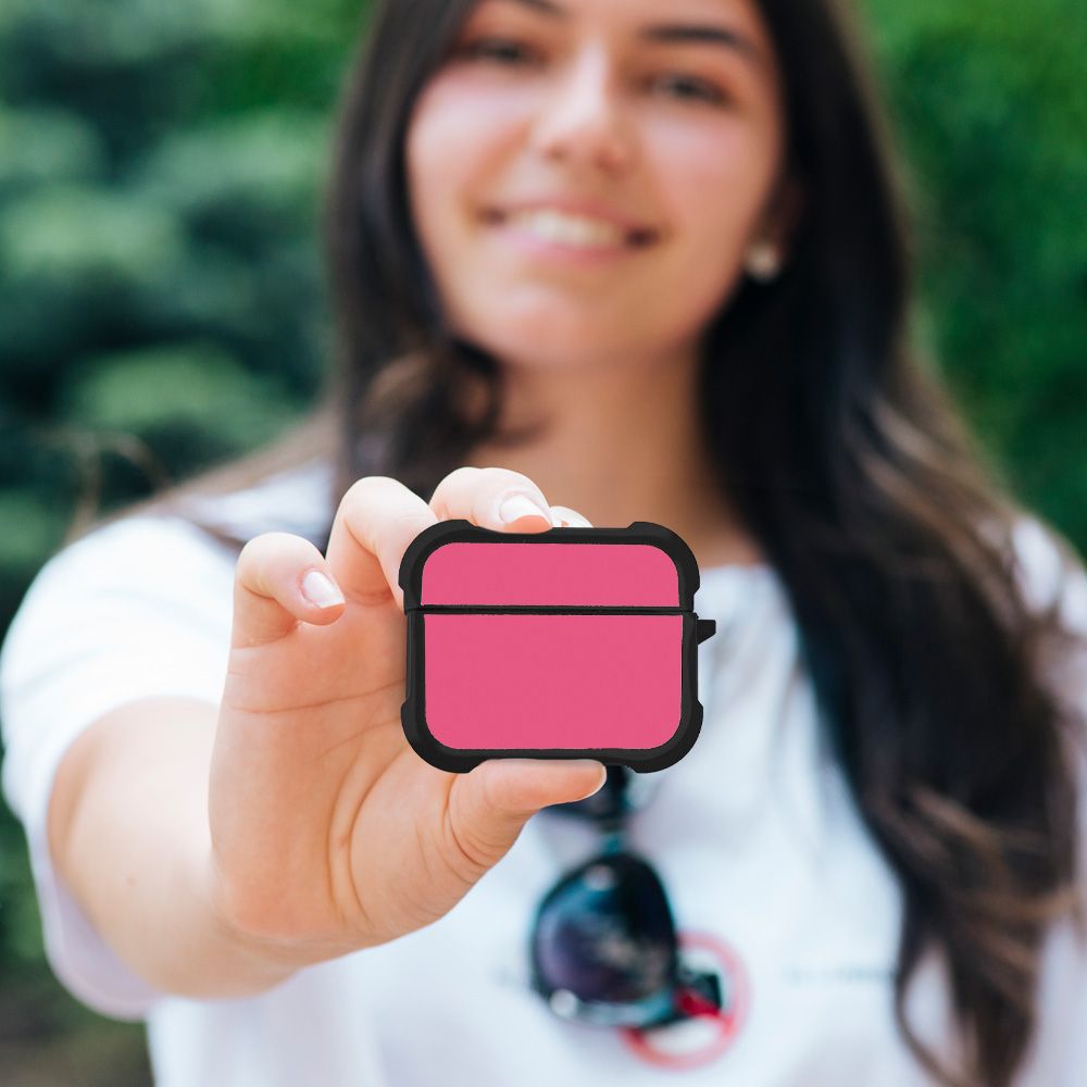 Θήκη Σιλικόνης Sonique ColorBloc Series για AirPods Pro / Pro 2 Ροζ