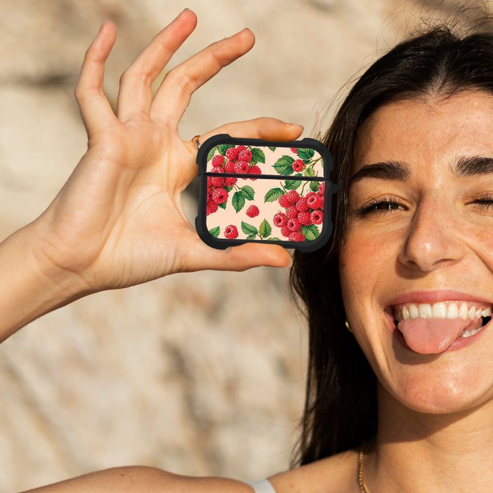 Θήκη Σιλικόνης Sonique Fruit Series για AirPods Pro / Pro 2 Βατόμουρο