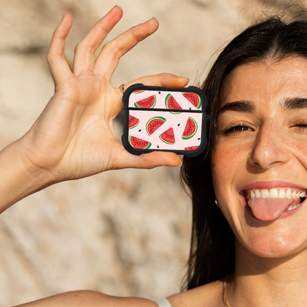 Θήκη Σιλικόνης Sonique Fruit Series για AirPods Pro / Pro 2 Καρπούζι