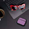 Θήκη Σιλικόνης Sonique Heart Series για AirPods Pro / Pro 2 Βιολετί