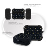 Θήκη Σιλικόνης Sonique Heart Series για AirPods Pro / Pro 2 Μαύρο 01
