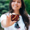 Θήκη Σιλικόνης Sonique Marble Series για AirPods Pro / Pro 2 Κόκκινο