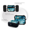 Θήκη Σιλικόνης Sonique Marble Series για AirPods Pro / Pro 2 Μπλε
