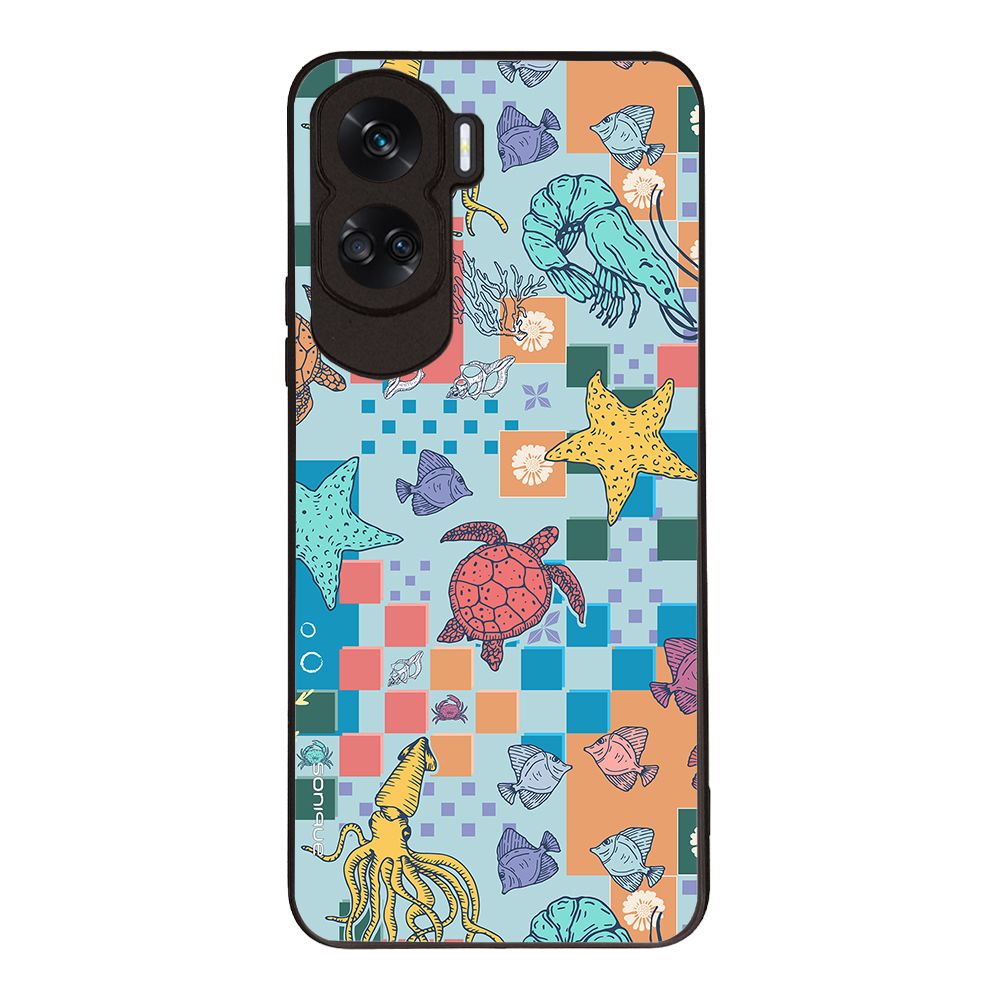 Θήκη Sonique Ocean Series για Honor 90 Lite 5G Μωσαϊκό
