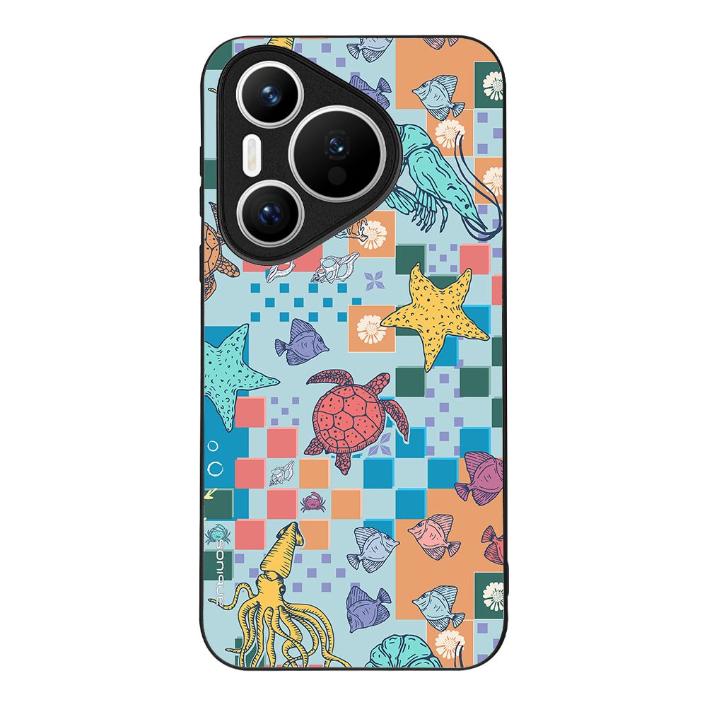 Θήκη Sonique Ocean Series για Huawei Pura 70 Μωσαϊκό