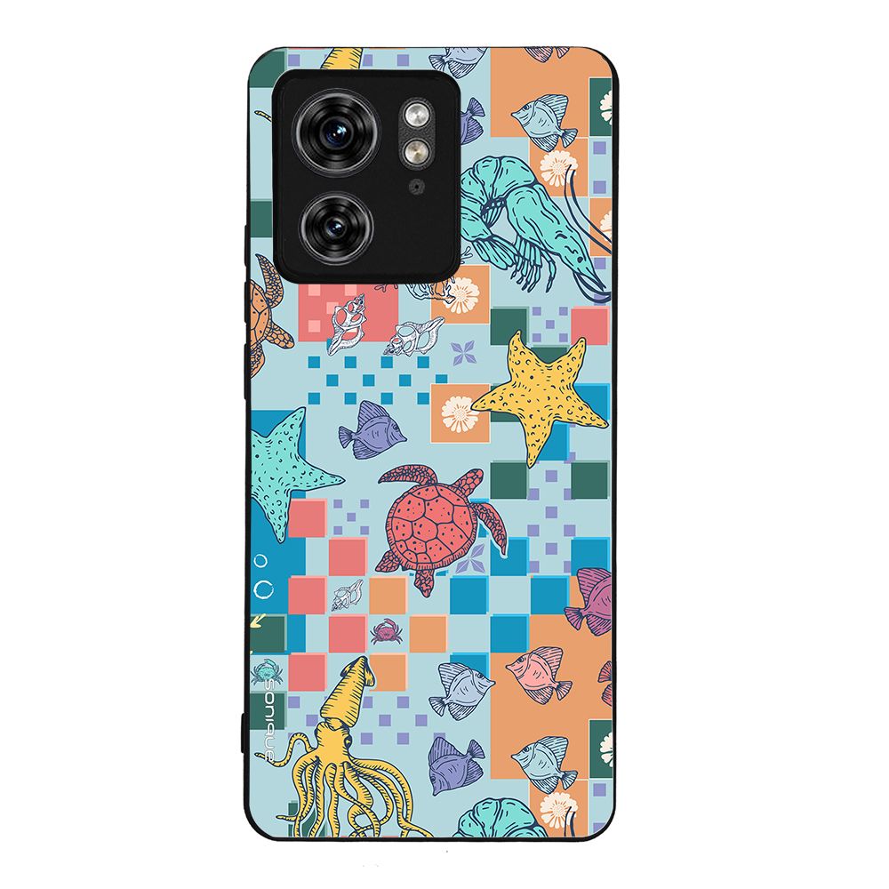Θήκη Sonique Ocean Series για Motorola Edge 40 5G Μωσαϊκό