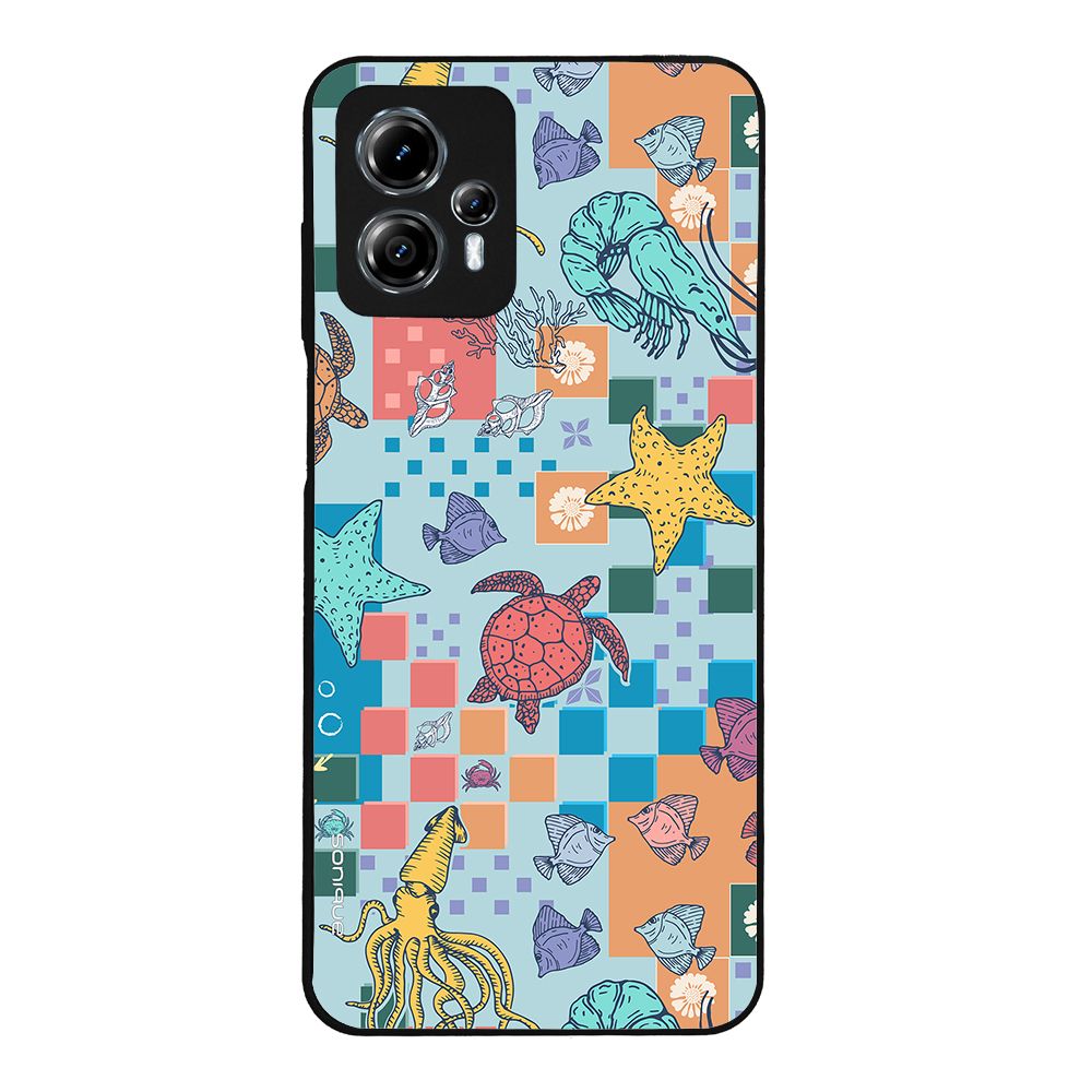 Θήκη Sonique Ocean Series για Motorola Moto G13 4G / Moto G23 4G Μωσαϊκό