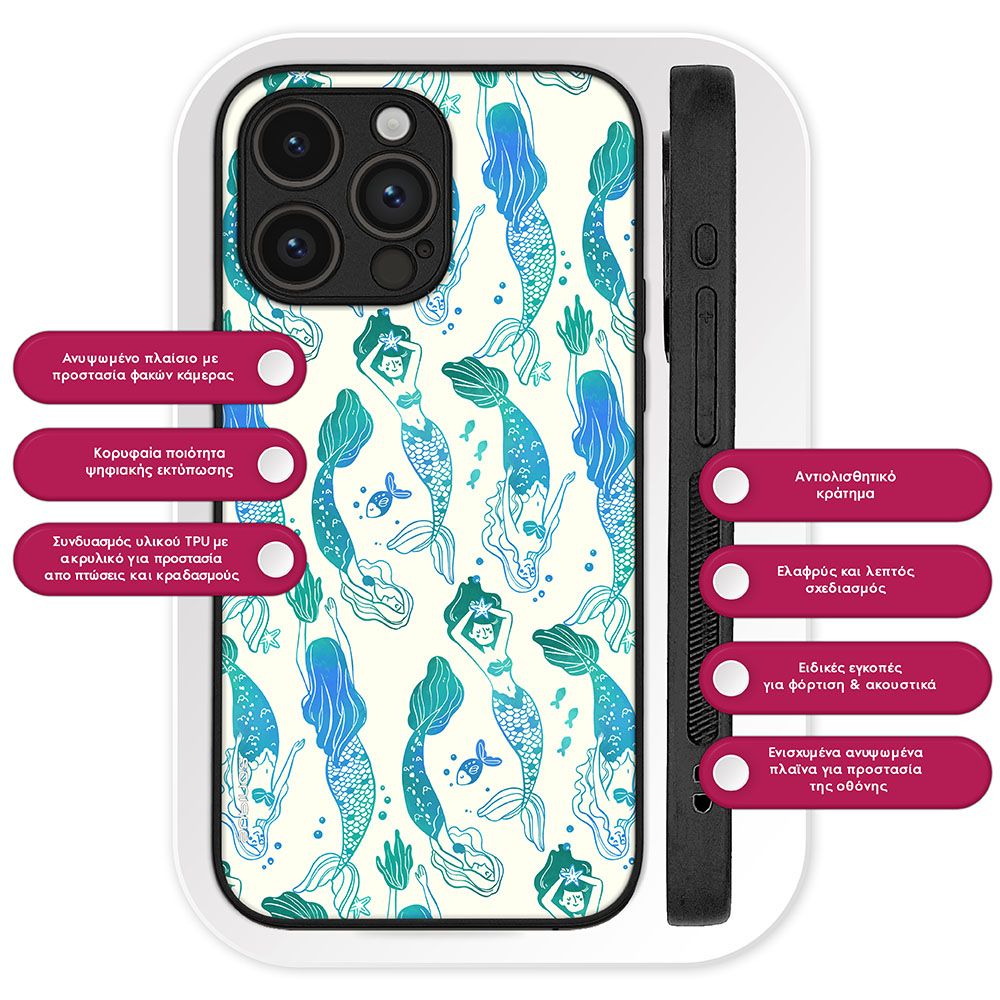 Θήκη Sonique Ocean Series για OnePlus Nord 3 5G Γοργόνες