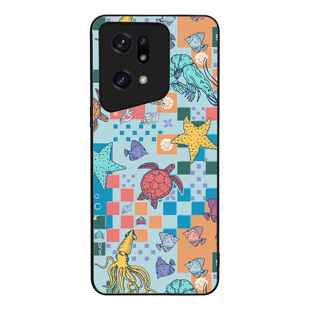 Θήκη Sonique Ocean Series για Oppo Find X5 Pro 5G Μωσαϊκό