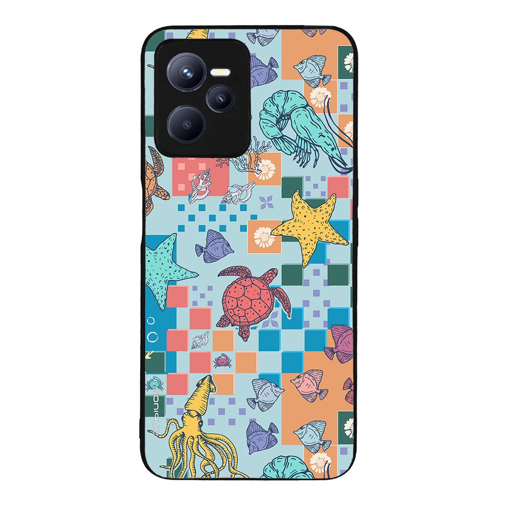Θήκη Sonique Ocean Series για Realme C35 Μωσαϊκό