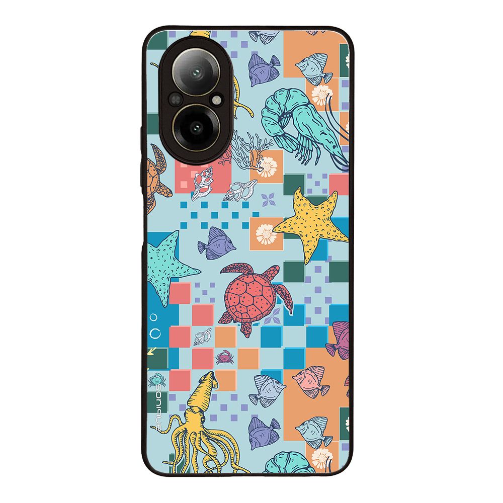 Θήκη Sonique Ocean Series για Realme C67 4G Μωσαϊκό
