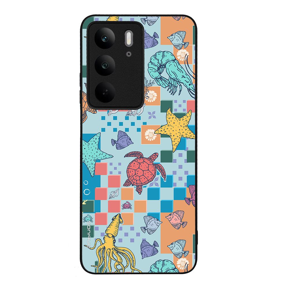 Θήκη Sonique Ocean Series για Realme C75 4G / Realme 14X 5G Μωσαϊκό