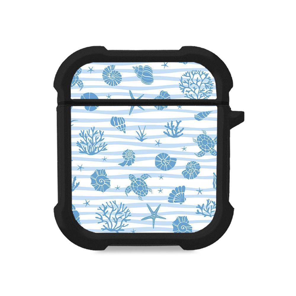 Θήκη Σιλικόνης Sonique Ocean Series για AirPods 1/2 Κοράλλια
