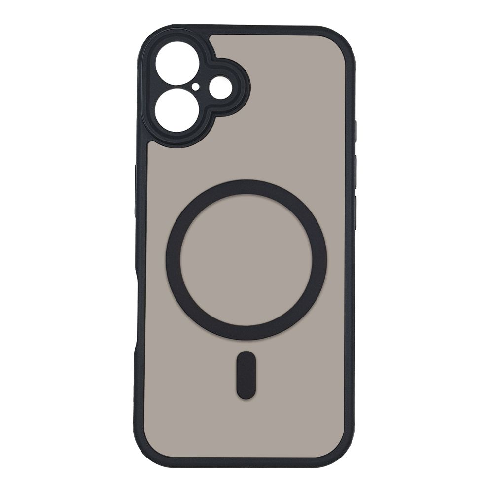 Θήκη Magnetic MagMatte Lens Sonique Apple iPhone 16 Plus Μαύρο