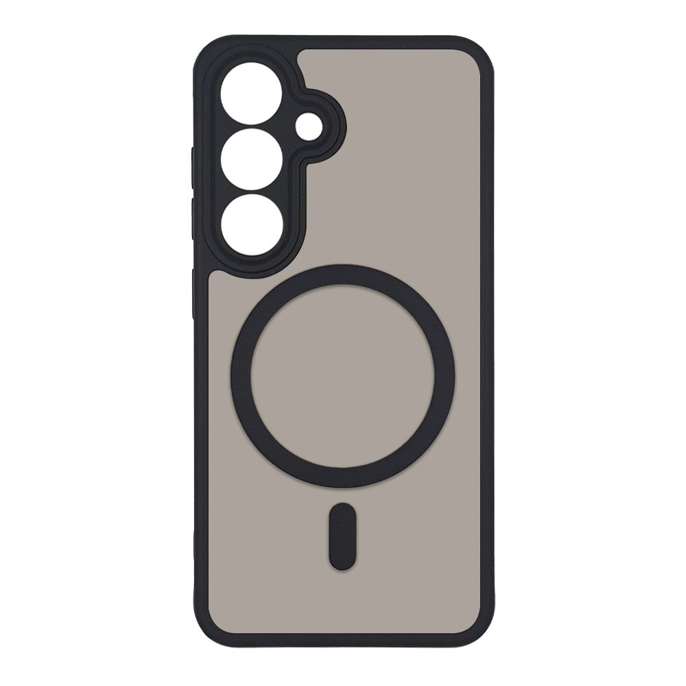 Θήκη Magnetic MagMatte Lens Sonique Samsung Galaxy S25 Μαύρο