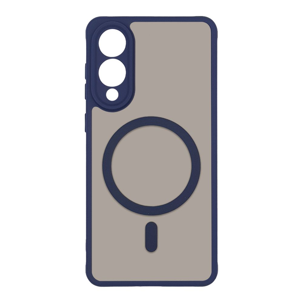 Θήκη Magnetic MagMatte Lens Sonique Samsung Galaxy S25 Edge Μπλε Σκούρο