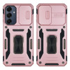 Θήκη Ring Armor CamShield Sonique για Samsung Galaxy A16 4G / Galaxy A16 5G Ροζ Χρυσό
