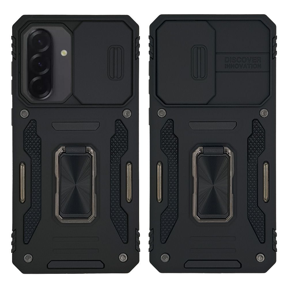 Θήκη Ring Armor CamShield Sonique για Samsung Galaxy A36 5G Μαύρο