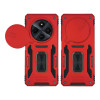 Θήκη Ring Armor CamShield Sonique για Xiaomi Redmi 14C 4G / Poco C75 4G / Redmi A4 5G / Redmi 17C 4G Κόκκινο
