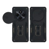 Θήκη Ring Armor CamShield Sonique για Xiaomi Redmi 14C 4G / Poco C75 4G / Redmi A4 5G / Redmi 17C 4G Μαύρο