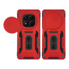 Θήκη Ring Armor CamShield Sonique για Xiaomi Redmi Note 14 Pro 4G Κόκκινο